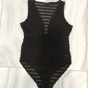 TOP SHOP Black Body Suit